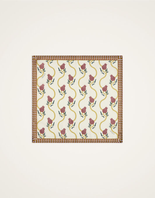 Large Napkins Set of 2 La DoubleJ: Melograno Placée Ivory NAP0017LIN015