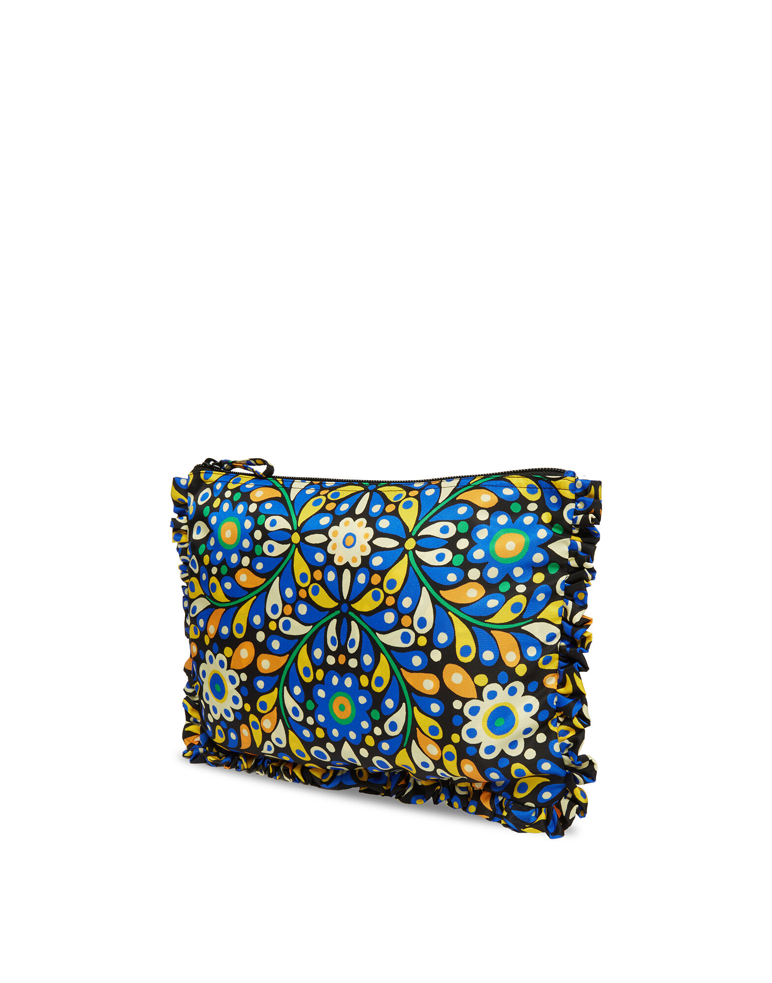 Hand Pochette La DoubleJ: Confetti Blu Hand Pochette LaDoubleJ: Confetti Blu BAG0002NYL001
