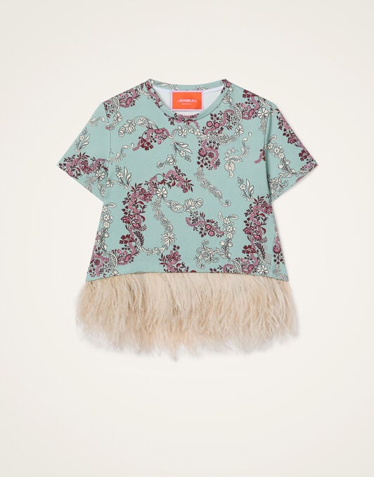 La Scala Tee La DoubleJ: Wispy Light Blue TSH0026JER039