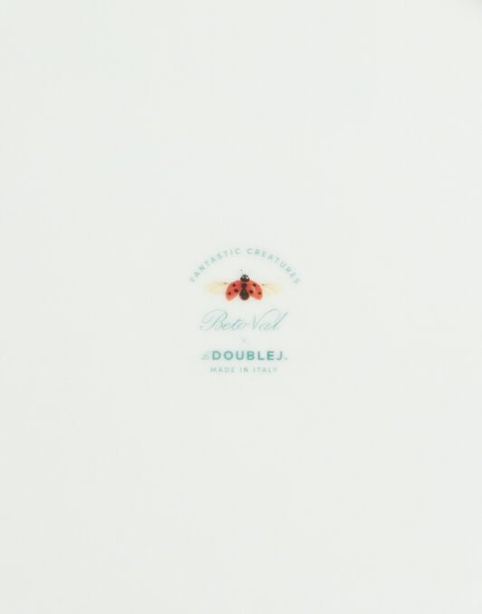 Decorative Plate La DoubleJ: Floroucan Ivory DPL0001CER001
