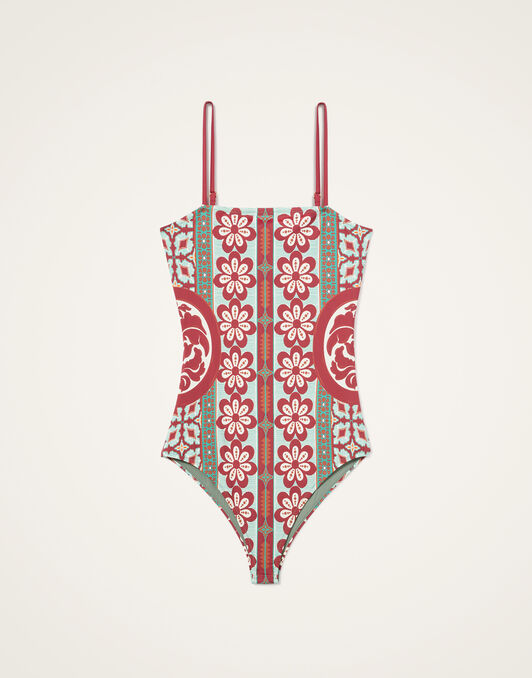 Elle Swimsuit La DoubleJ: Pagoda Placée Rust Elle Swimsuit La DoubleJ: Pagoda Placée Rust SWI0055LYC006