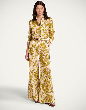 Palazzo Pants La DoubleJ: Oasis Green TRO0026SIL006