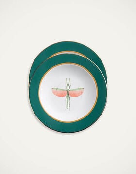 Soup Plates Set Of 2 La DoubleJ: Libellula SOU0002CER001