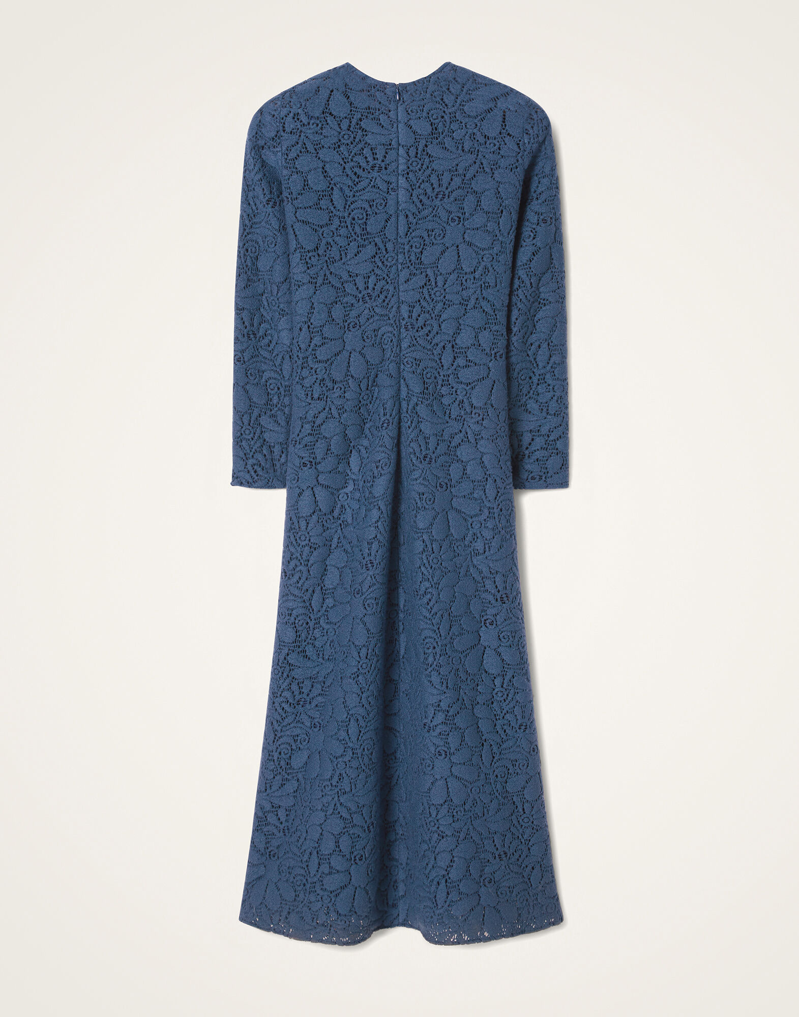 Lacey Long Sleeve Swing Dress La DoubleJ: Solid Blue Lacey Long Sleeve Swing Dress La DoubleJ: Solid Blue DRE0184LAC003