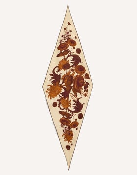 Diamond Scarf La DoubleJ: Coven Placée Buttercream SCA0105SIL006