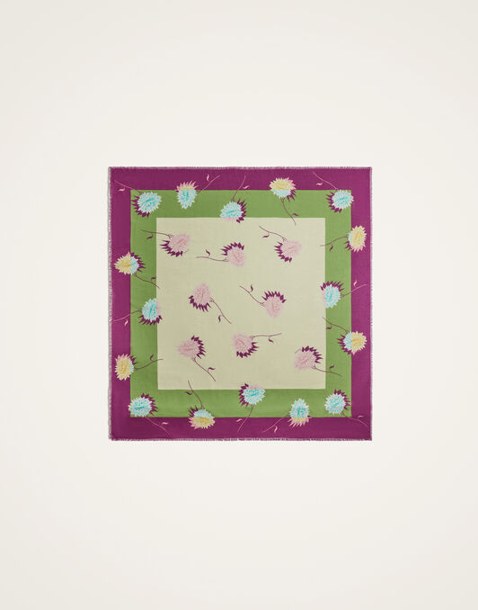 Foulard 120 La DoubleJ: Derby Placée Multicolor SCA0049MOS001