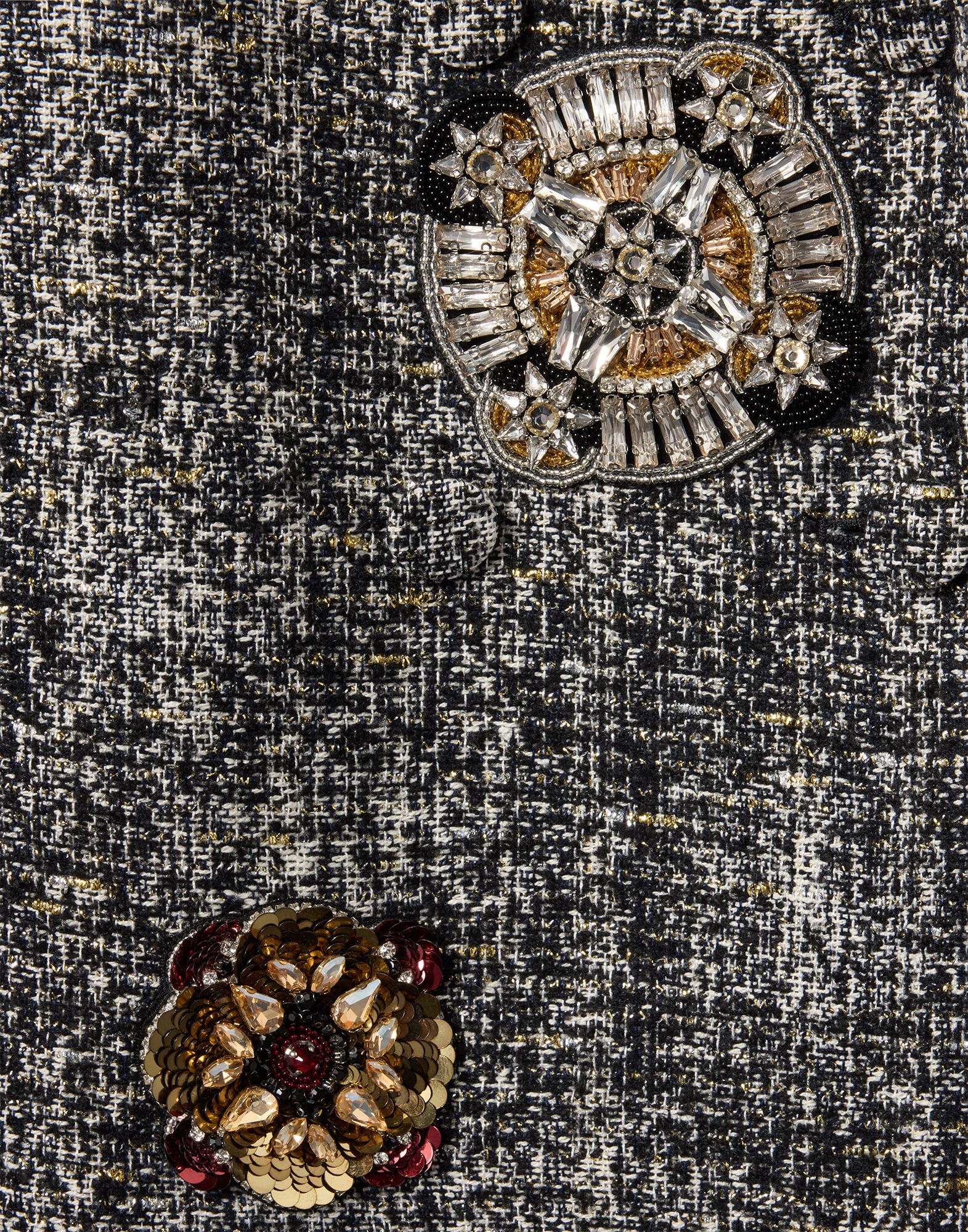 Jagger Jacket La DoubleJ: Solid Black & White Jagger Jacket La DoubleJ: Solid Black & White JAC0155EMB119