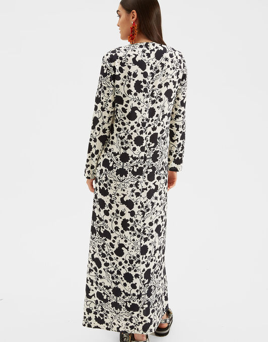Long Sleeve Swing Dress La DoubleJ: Himzes Long Sleeve Swing Dress LaDoubleJ: Himzes DRE0184VIS001