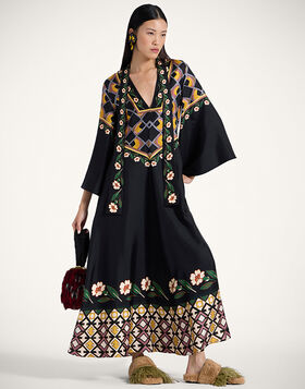 Magnifico Dress La DoubleJ: Dazed Placée Black DRE0232SIL001