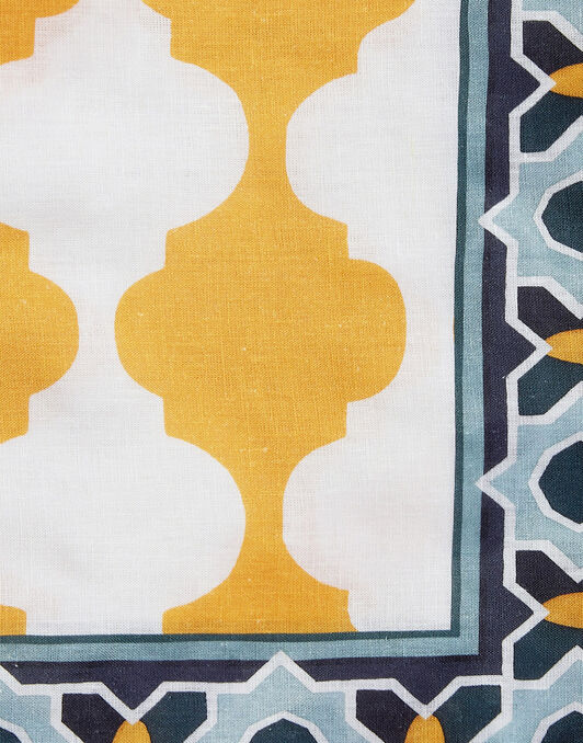 Large Tablecloth La DoubleJ: Plaza Yellow Large Tablecloth La DoubleJ: Plaza Yellow TBC0003LIN001