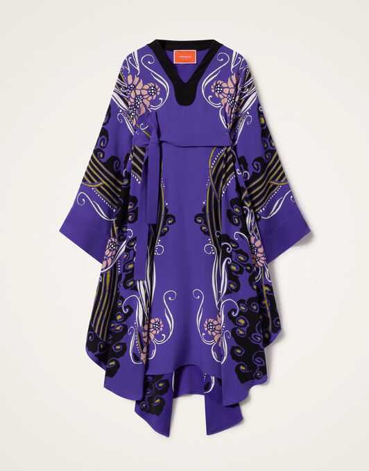 Karis Kaftan La DoubleJ: Atlantis Placée Purple DRE0935VIS027