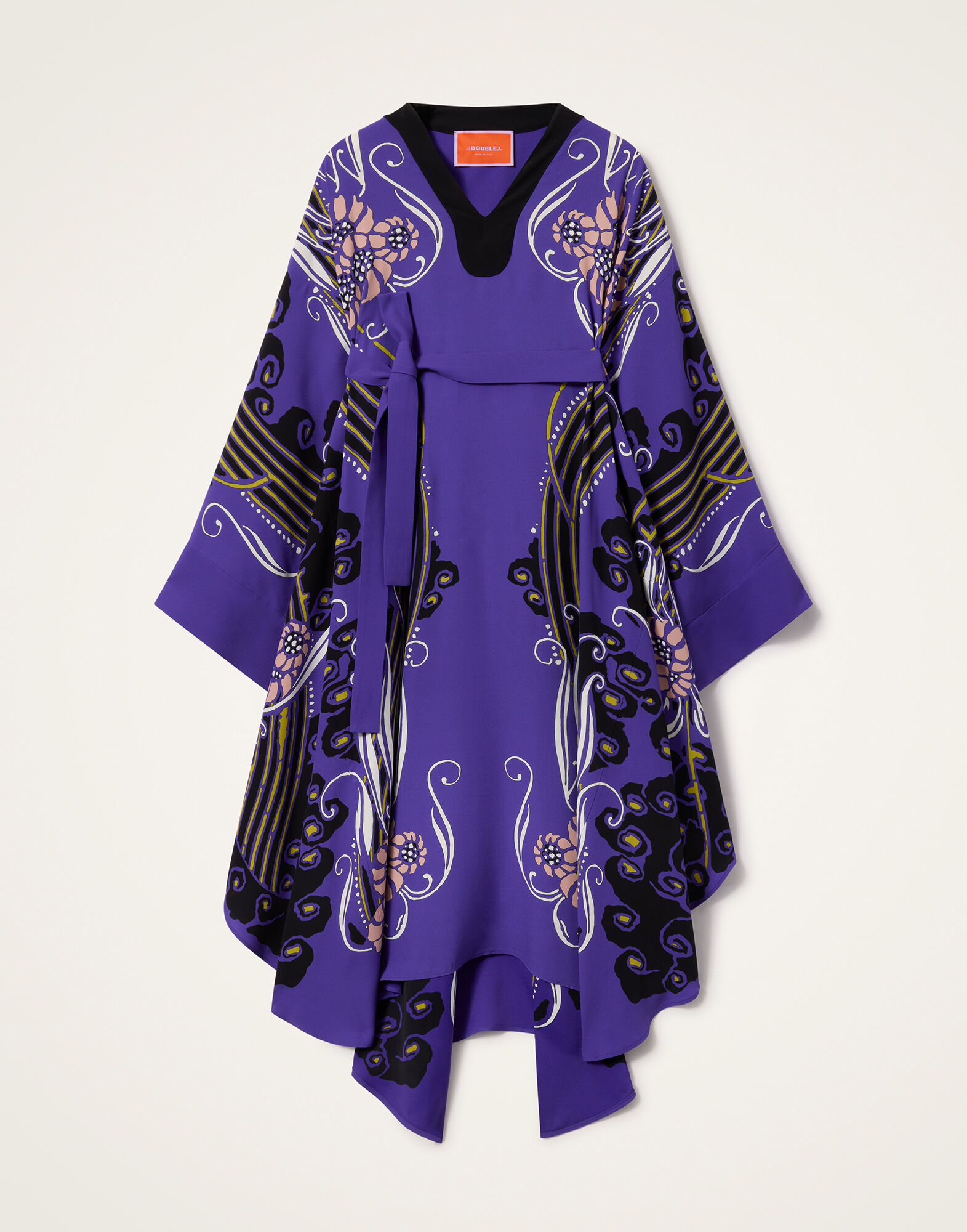 Karis Kaftan La DoubleJ: Atlantis Placée Purple DRE0935VIS027
