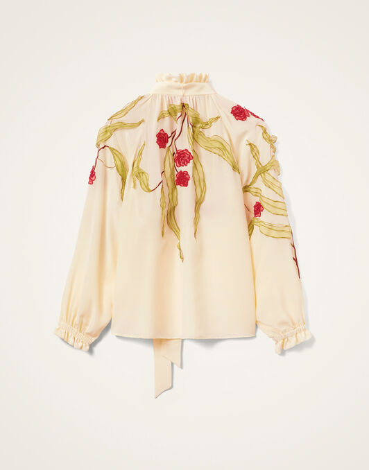 Cerere Blouse La DoubleJ: Bamboo Buttercream SHI0158COT087
