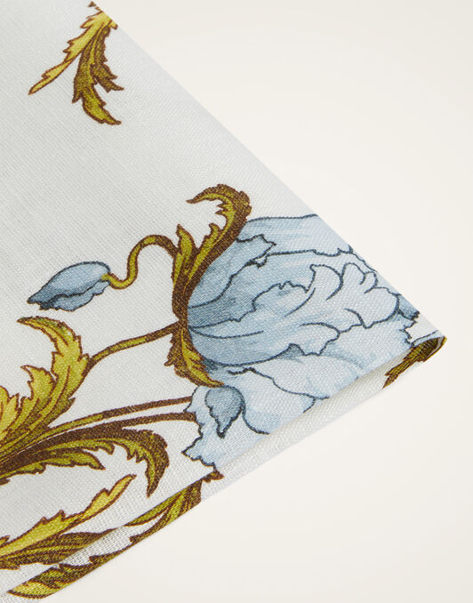 Placemats Set Of 2 La DoubleJ: Nymph Bloom Light Blue Placemats Set Of 2 La DoubleJ: Nymph Bloom Light Blue PMT0026LIN008
