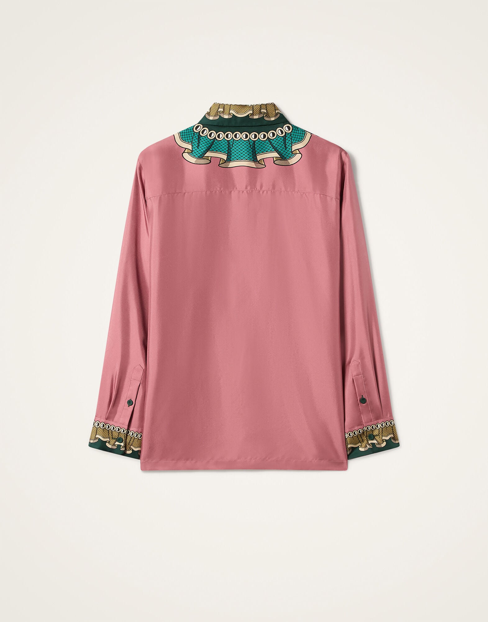 Boy Shirt La DoubleJ: Frills Placée Pink SHI0040SIL001