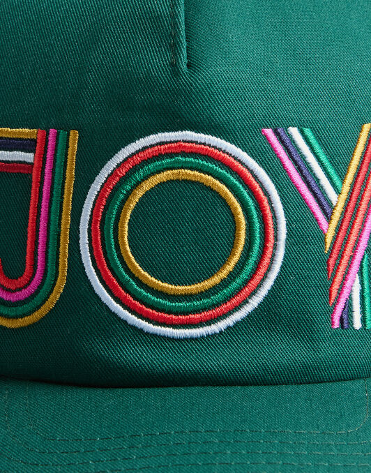 Milano Cap La DoubleJ: Joy Dark Green Milano Cap La DoubleJ: Joy Dark Green HAT0033COT026