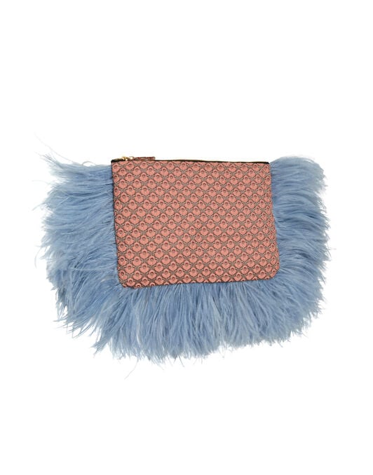 Party Pochette La DoubleJ: Tulip Pale Pink BAG0069JCQ088