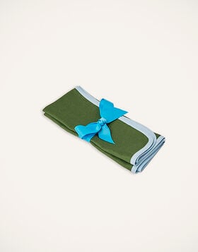 Large Napkins Set Of 2 La DoubleJ: Rainbow Bosco NAP0010LIN006