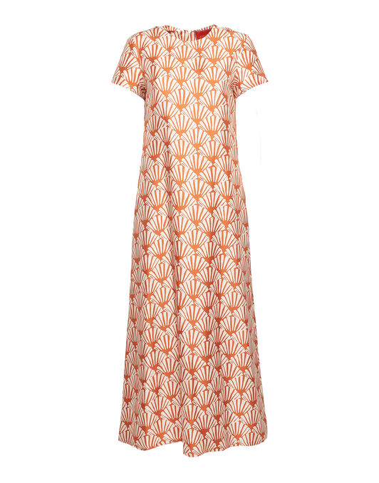 Swing Dress La DoubleJ: Ventaglio Swing Dress La DoubleJ: Ventaglio DRE0001SIL001