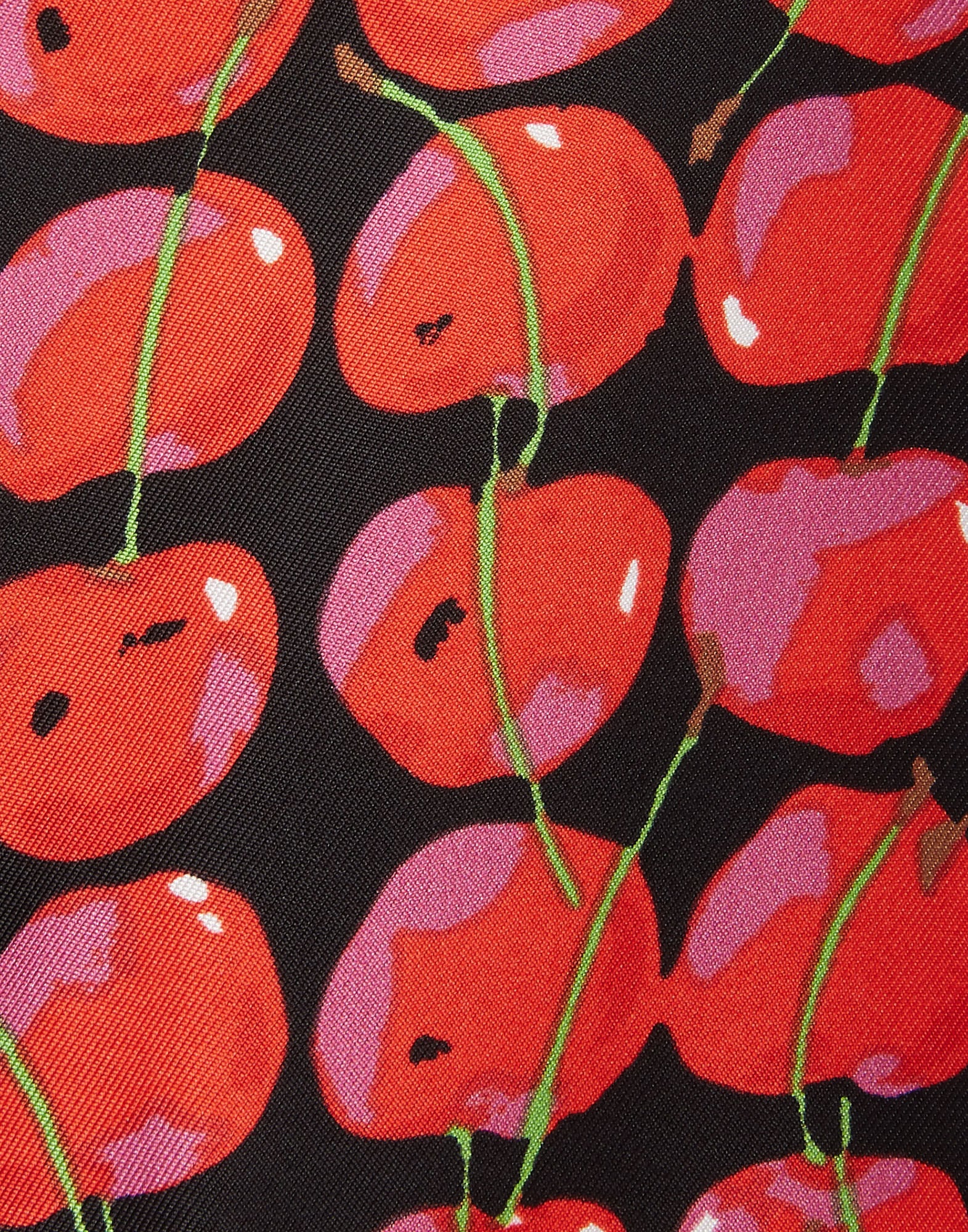 Silk Pajama La DoubleJ: Black Cherries Silk Pajama La DoubleJ: Black Cherries PJM0001SIL001