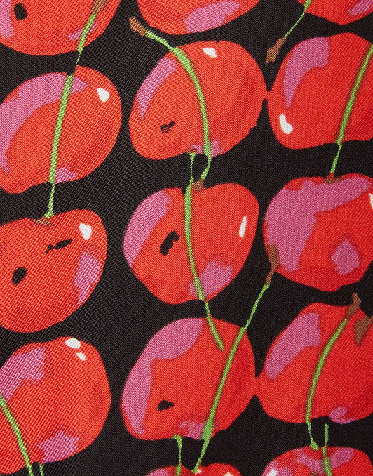 Silk Pajama La DoubleJ: Black Cherries Silk Pajama La DoubleJ: Black Cherries PJM0001SIL001