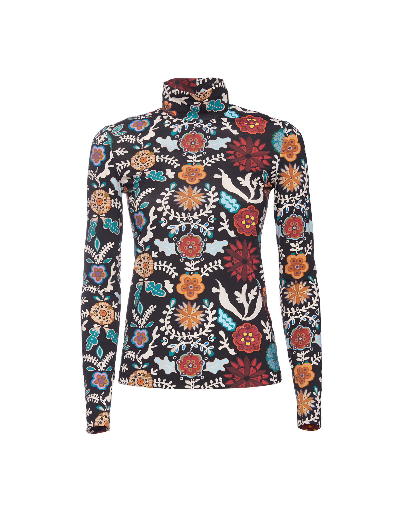 Turtleneck La DoubleJ: Fire Flower Turtleneck LaDoubleJ: Fire Flower SHI0030JER005