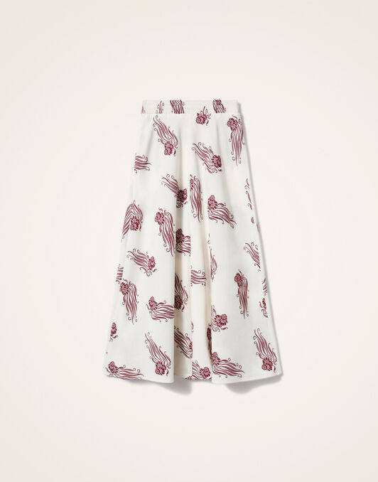 Lungomare Skirt La DoubleJ: Lemuria White Lungomare Skirt La DoubleJ: Lemuria White SKI0089JCQ132