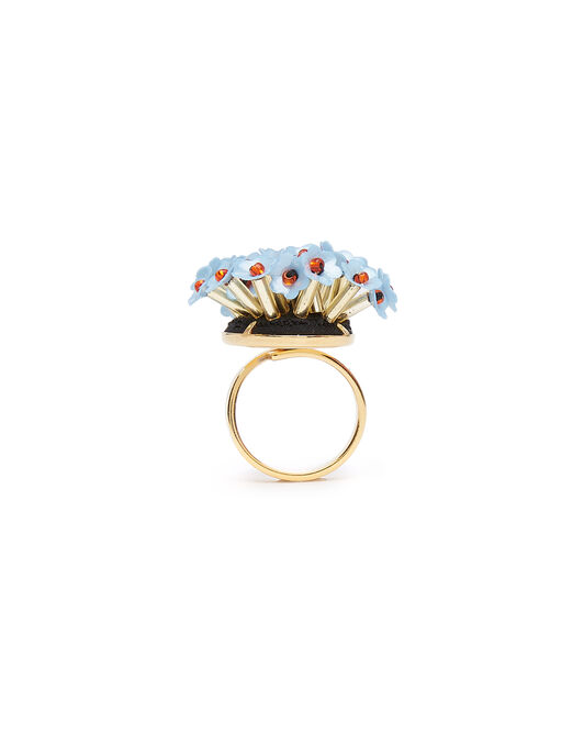 Blossom Ring La DoubleJ: Fiori Azzurri Blossom Ring La DoubleJ: Fiori Azzurri RIN0001BRA001
