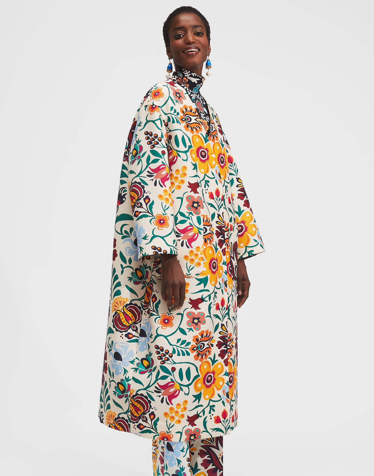 Topper Coat LaDoubleJ: Selva Bianco JAC0030CAD001