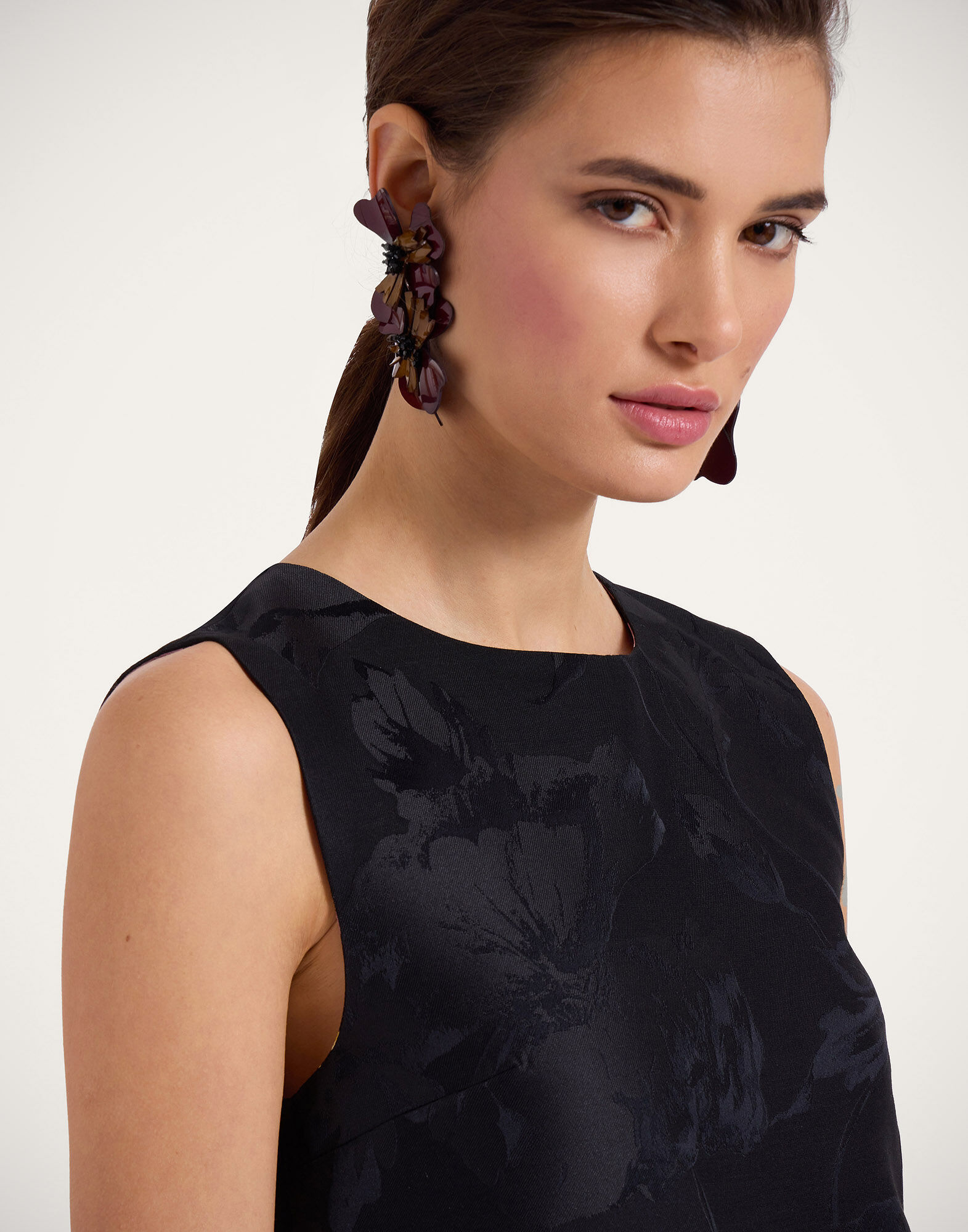 Column Dress La DoubleJ: Sylph Black Column Dress La DoubleJ: Sylph Black DRE0389JCQ096