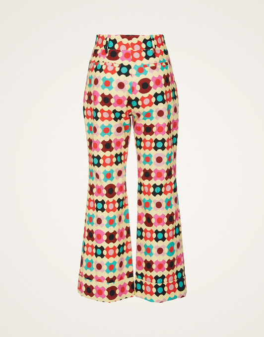 Hendrix Pants La DoubleJ: Groovy Dot Giallo ldj-babe-sonya-woodros
