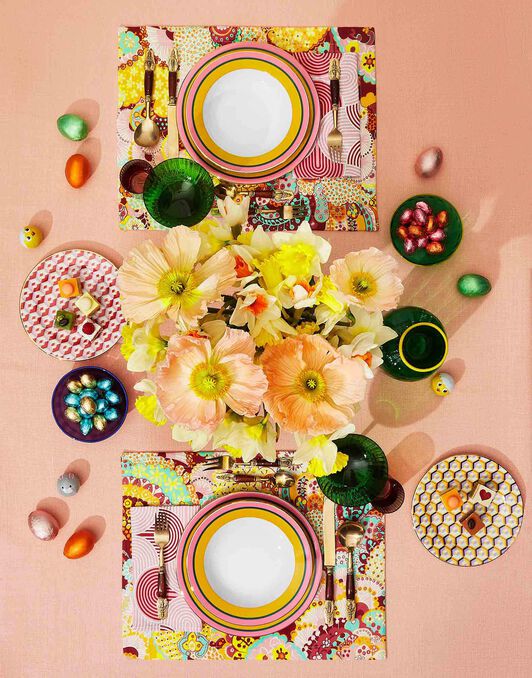 Placemat Set Of 2 La DoubleJ: Holi TBM0001LIN005