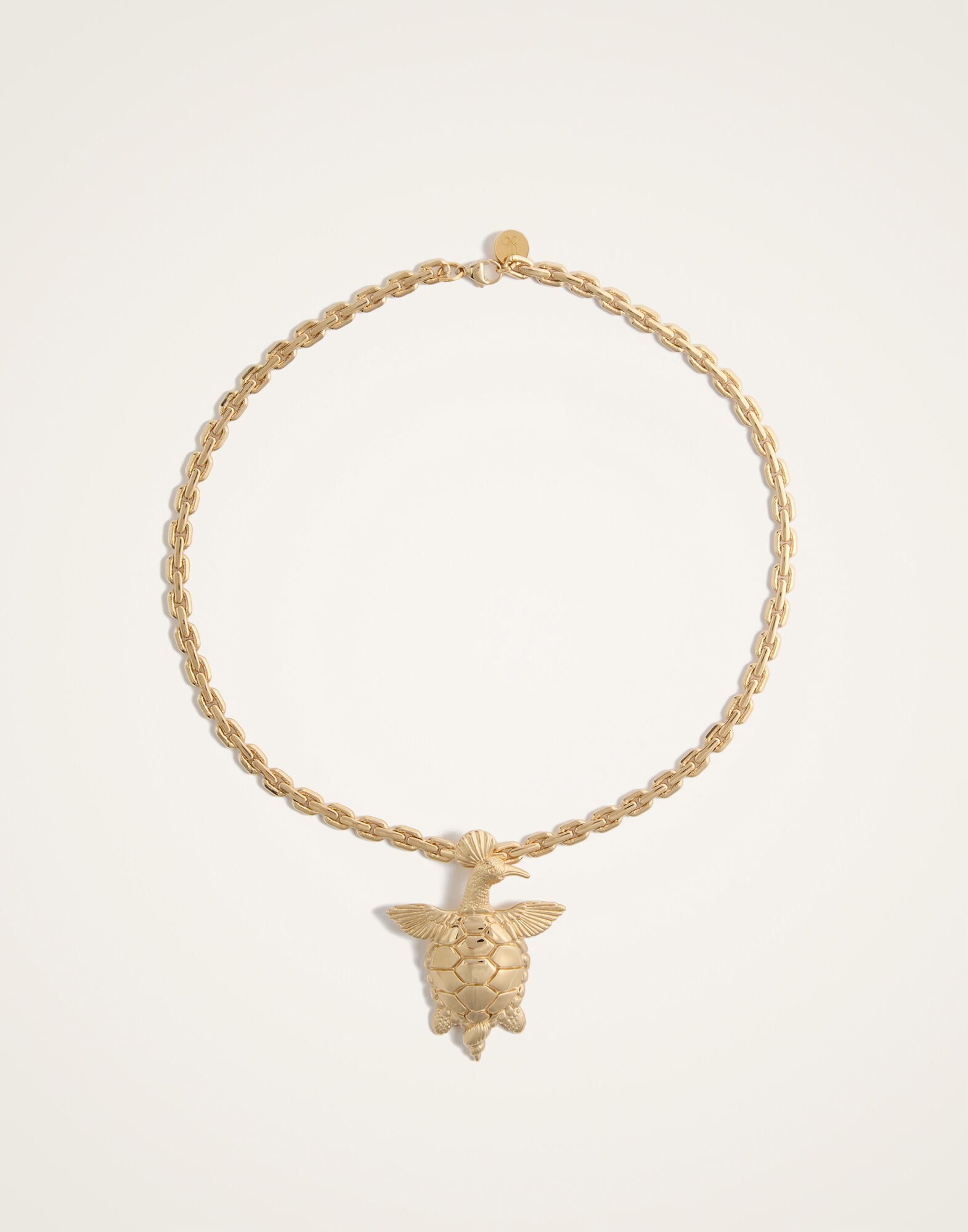 Turtlair Necklace La DoubleJ: 24K Gold Plate NEC0057BRA003