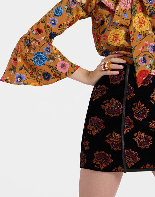 Twiggy Skirt La DoubleJ: Rosette Black Twiggy Skirt La DoubleJ: Rosette Black SKI0128JCQ086