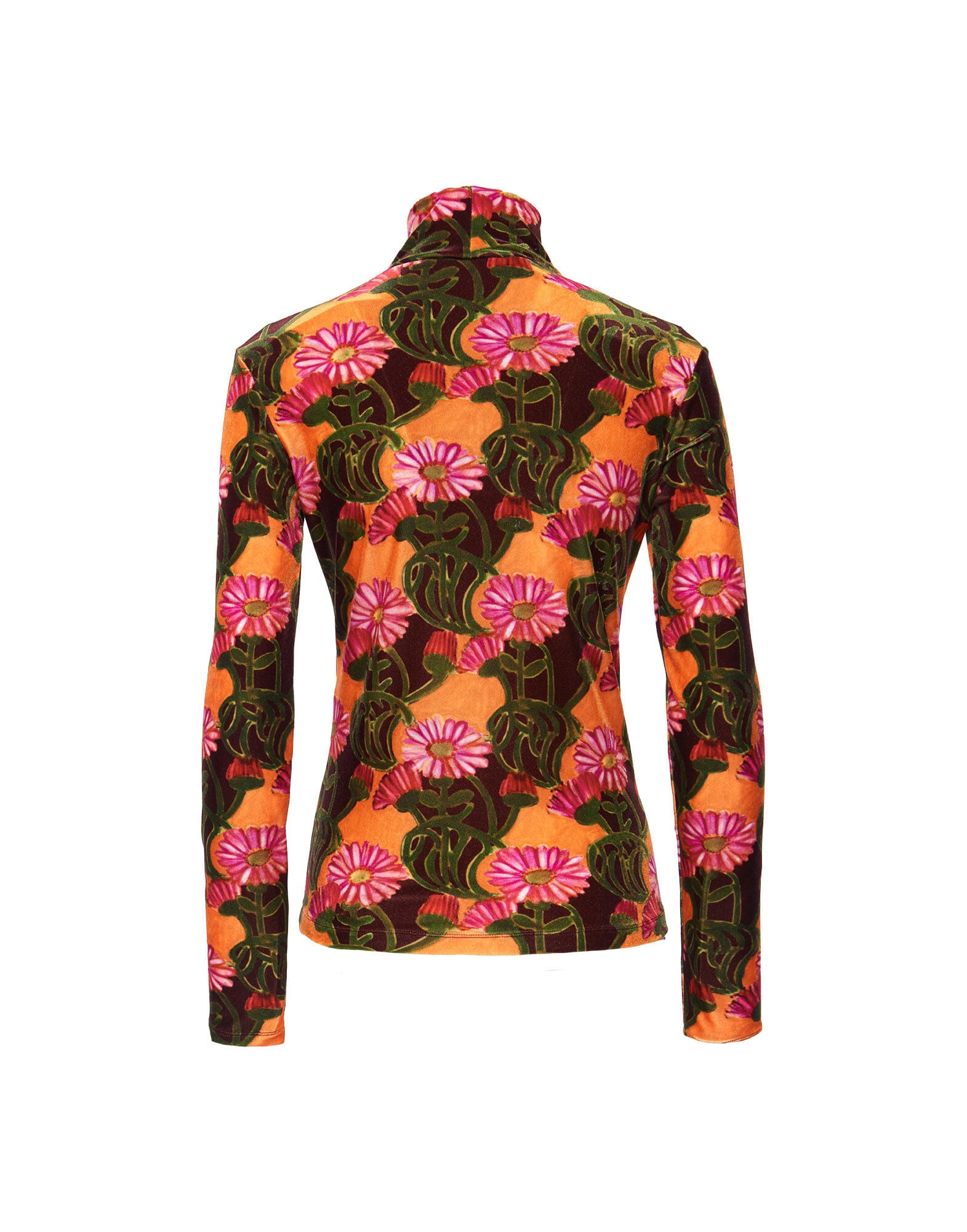 Turtleneck La DoubleJ: Orange Gerber SHI0030VEL006