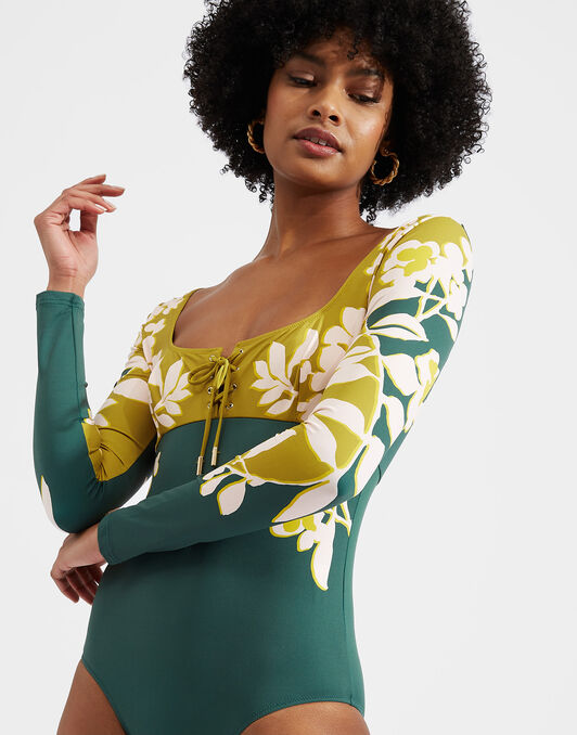 Sunset Suit La DoubleJ: Jasmine Blu Placée Sunset Suit La DoubleJ: Jasmine Blu Placée SWI0044LYC006