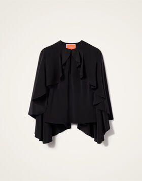 Magic Top La DoubleJ: Solid Black TOP0193CRE010