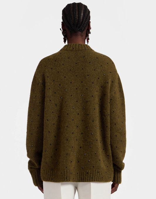 Starlet Sweater La DoubleJ: Military Green Starlet Sweater La DoubleJ: Military Green PUL0219KNI129