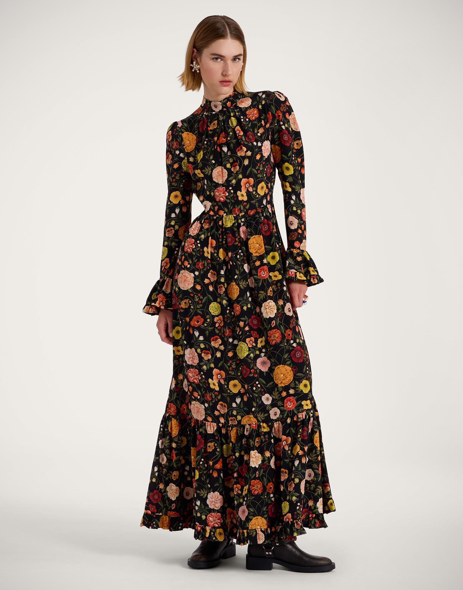 Visconti Dress La DoubleJ: Botticelli Black DRE0041CRE001