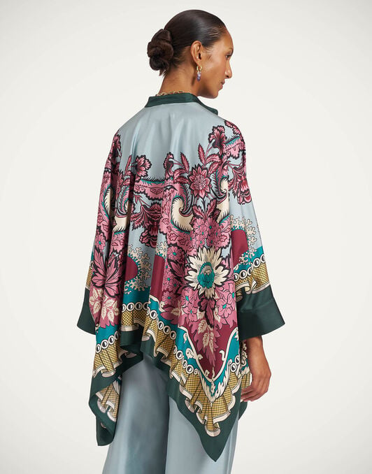 Foulard Shirt La DoubleJ: Symposium Placée Light Blue Foulard Shirt La DoubleJ: Symposium Placée Light Blue SHI0059SIL006