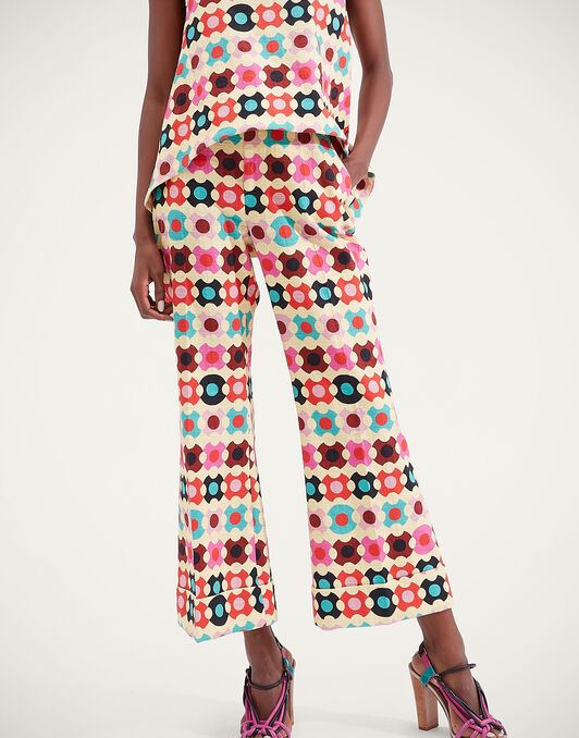 Hendrix Pants La DoubleJ: Groovy Dot Giallo ldj-babe-sonya-woodros