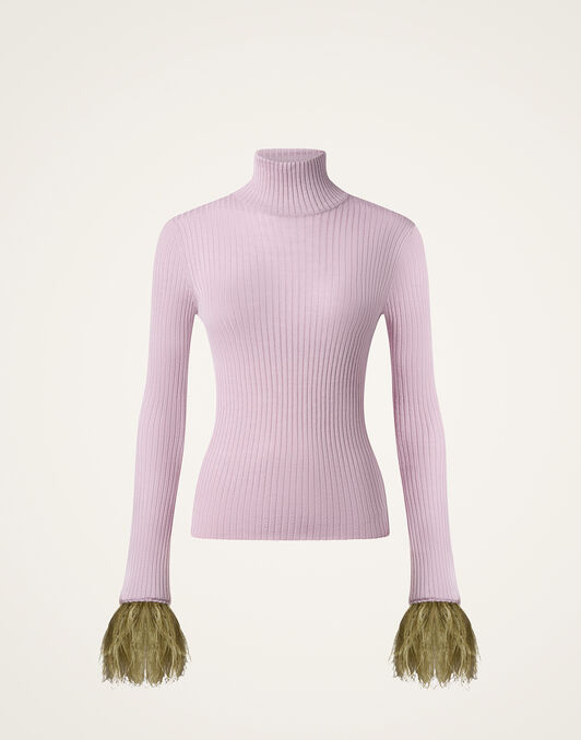 High Kick Top La DoubleJ: Solid Lilac PUL0167KNI091
