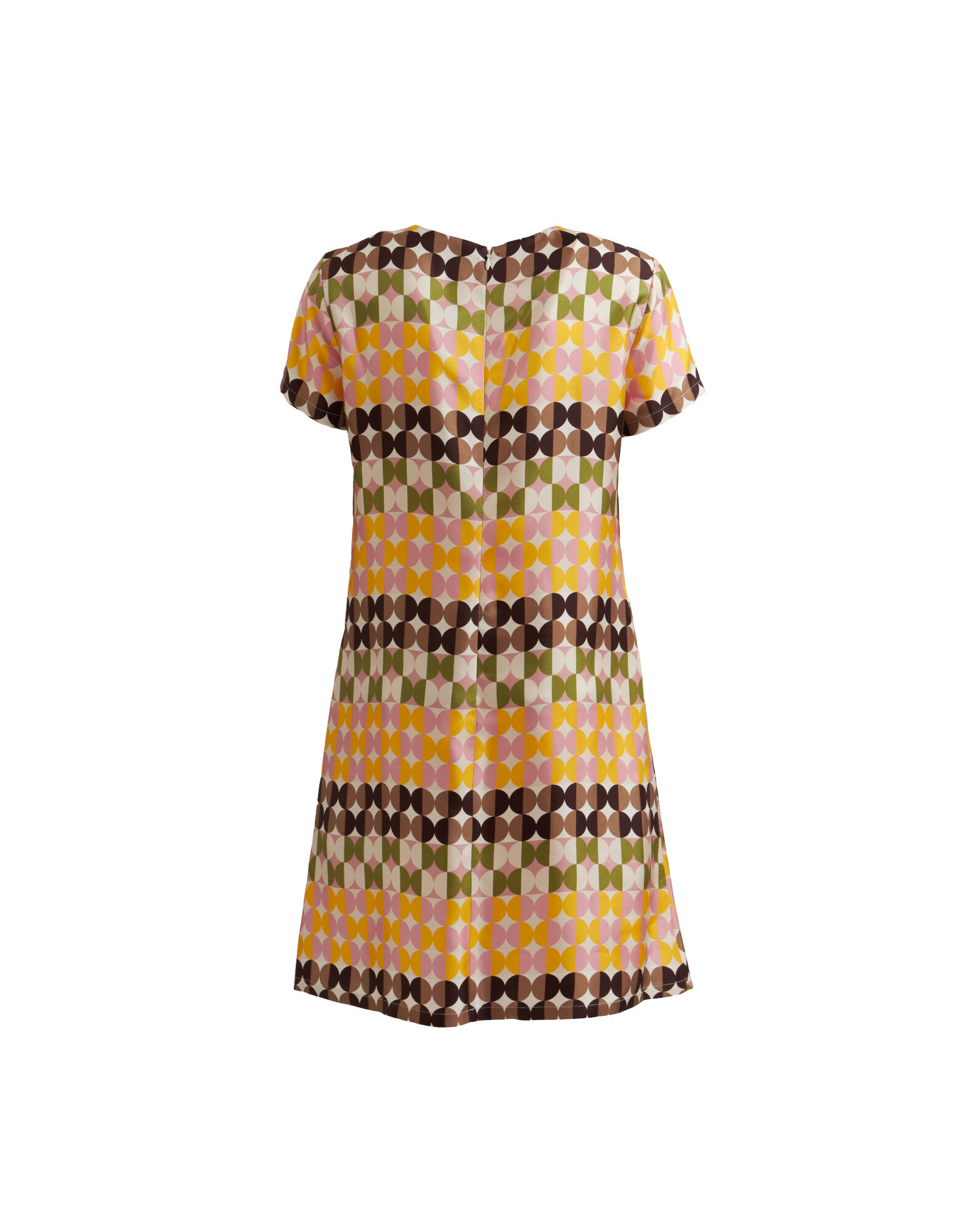 Mini Swing Dress La DoubleJ: Mezzaluna Chocolate Mini Swing Dress La DoubleJ: Mezzaluna Chocolate DRE0963SIL006