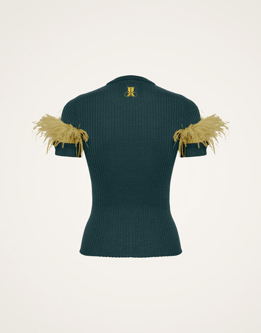 High Kick Tee La DoubleJ: Green High Kick Tee La DoubleJ: Green PUL0182KNI100