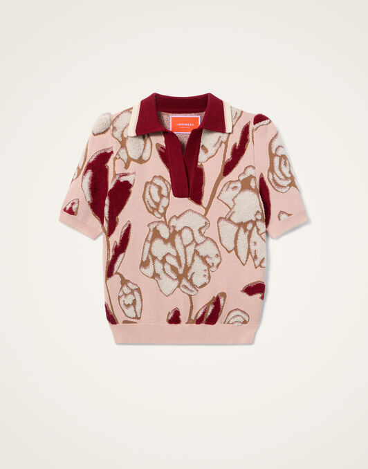 Pumped Up Polo La DoubleJ: Multicolor Light Pink Pumped Up Polo La DoubleJ: Multicolor Light Pink PUL0338KNI189