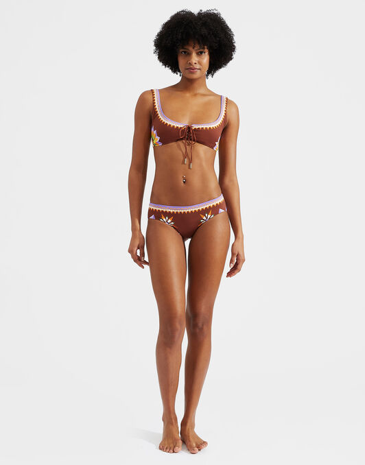 Sunset Bikini Top La DoubleJ: Sunset Moro Placée Sunset Bikini Top La DoubleJ: Sunset Moro Placée SWI0046LYC006
