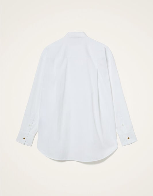 Oversize Peggy Shirt La DoubleJ: Solid White SHI0150COT064