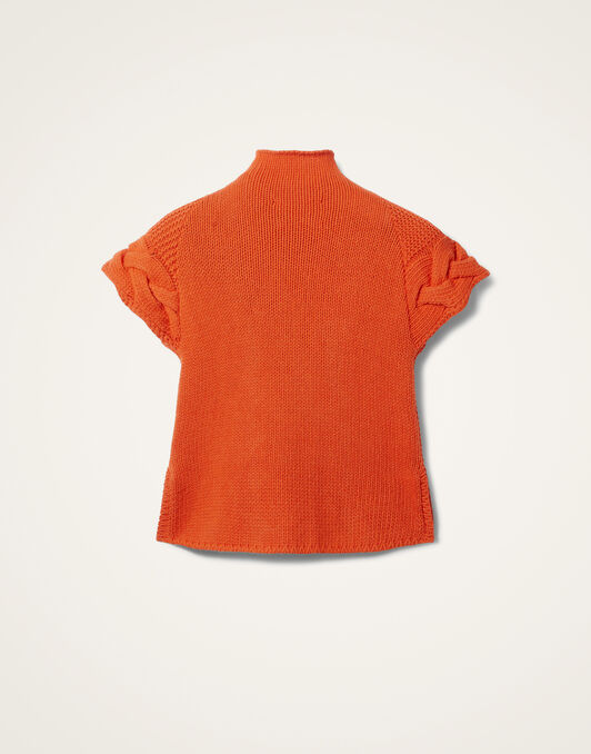 Portrait Top La DoubleJ: Solid Rust PUL0204KNI120