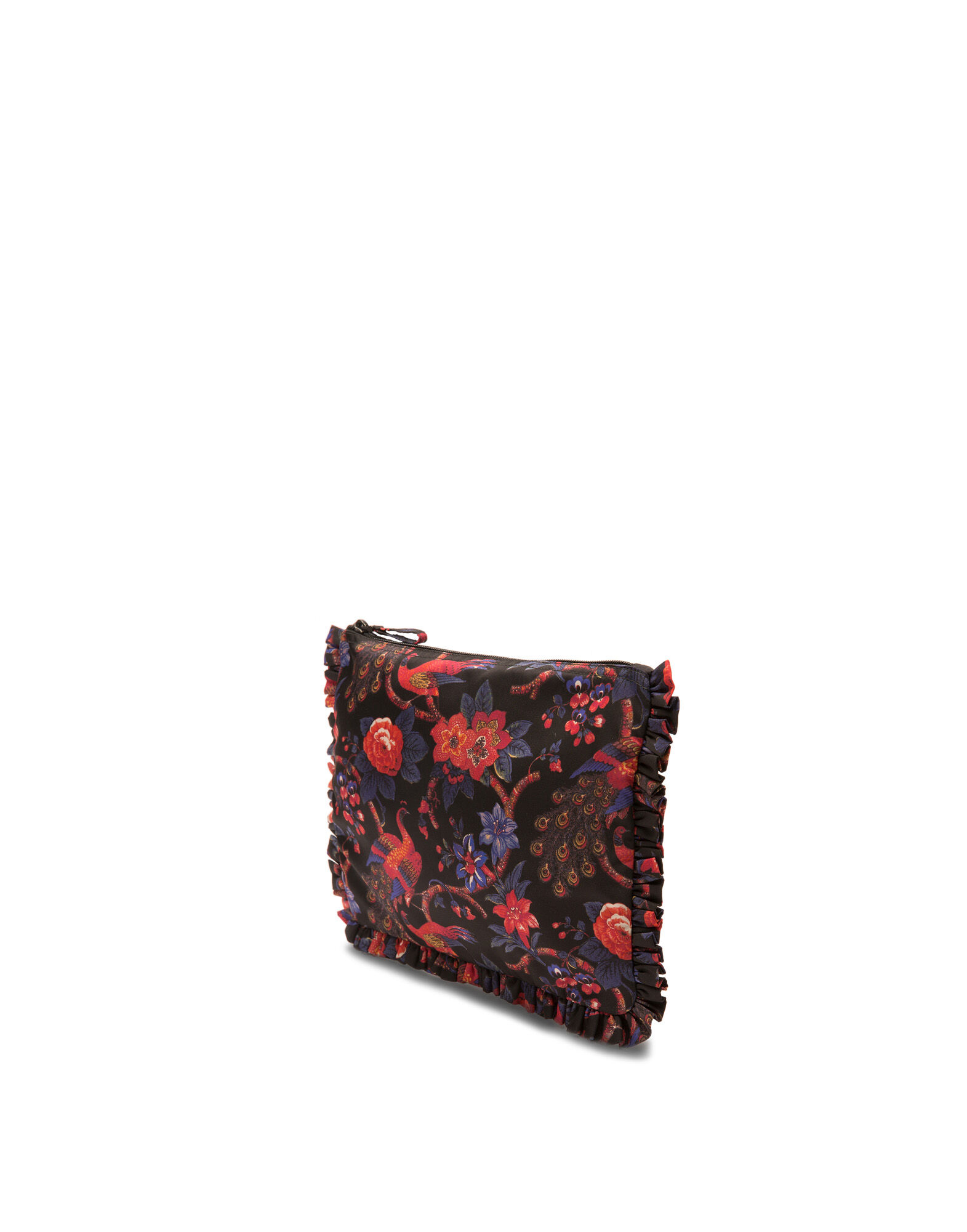 Hand Pochette LaDoubleJ: Pavone Nero BAG0002NYL001