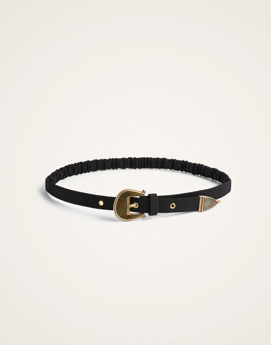 Cinch Belt La DoubleJ: Solid Black Cinch Belt La DoubleJ: Solid Black BEL0013COT064
